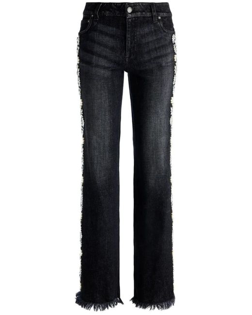 Alice + Olivia Blue Roxie Jeans