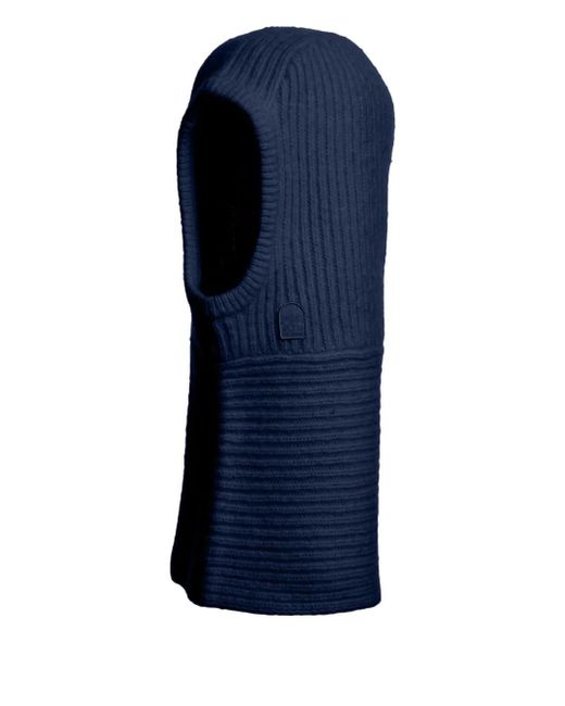 Parajumpers Geribbelde Balaclava in het Blue