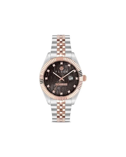 Philipp Plein Date Superlative 28Mm in White für Herren