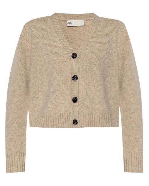 Cardigans Tory Burch de color Natural