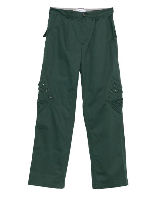 メンズ Kiko Kostadinov ポケット パンツ Green