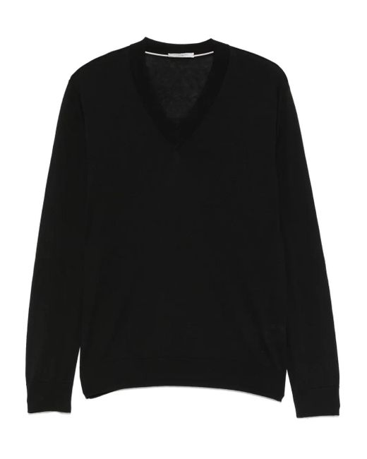メンズ Paolo Pecora ニットセーター Black