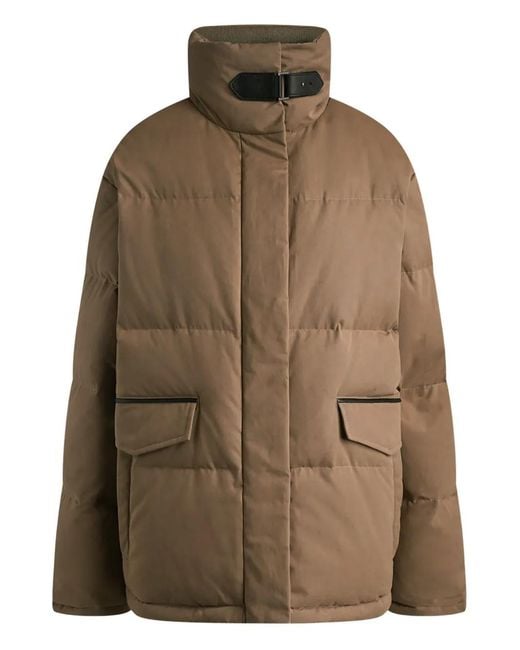 12 STOREEZ Brown Baltic Sands Buckle Jacket