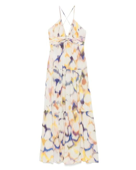 Vestido largo Faoya Ba&sh de color White