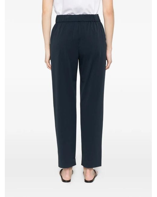 Max Mara Blue Mmlpaio Side-Pockets Trousers