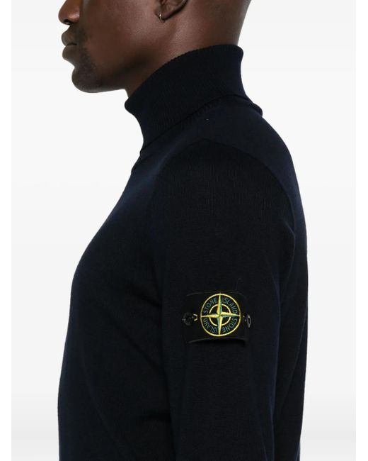 Stone Island Black Sweater for men