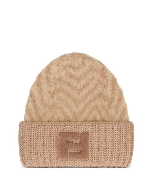 極美品Fendi モノグラムニット帽ビーニー正規 おしゃれに差がつく「フェンディ」のニット小物3選｜落ち着きと優しさ