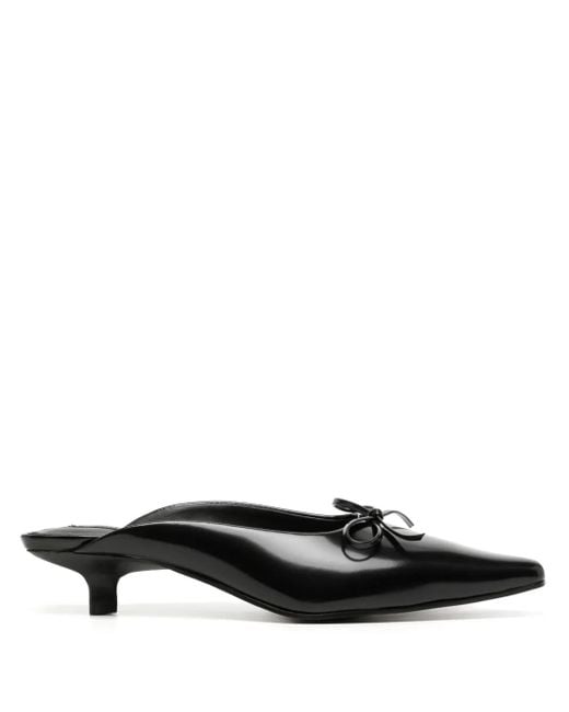 Senso Black Fenton Ii 30Mm Leather Mules
