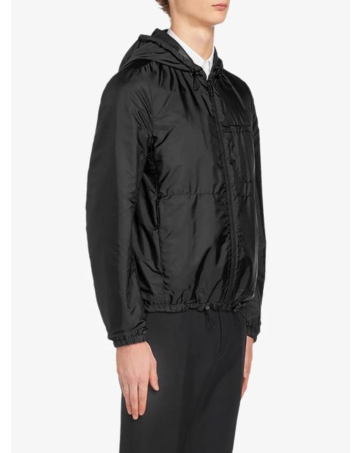 Prada Black Reversible Leather Jacket for men
