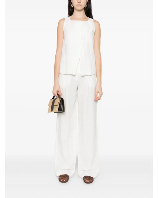 Occleus White August Vest