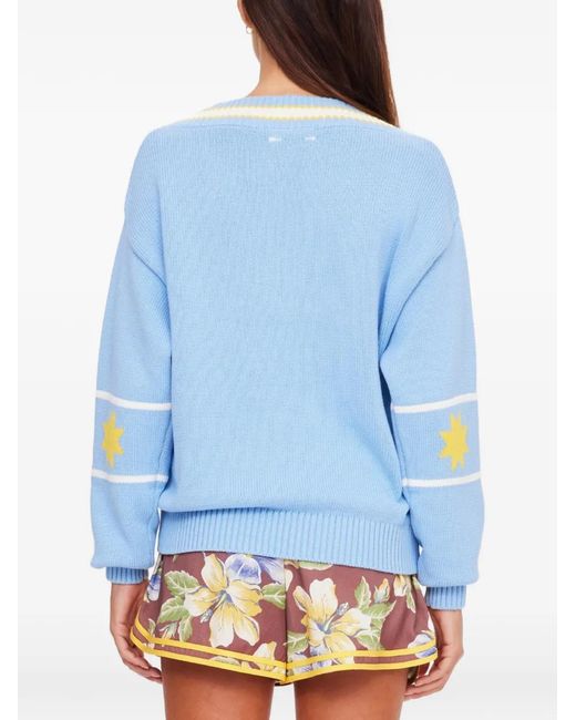 Maglione Rever Josette Con Scollo A V di The Upside in Blue