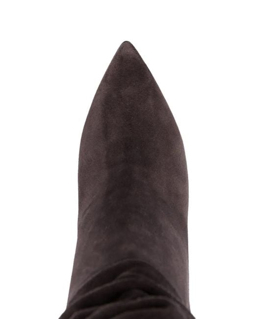 Paris Texas Gray Stiefel Mit Absatz 90Mm