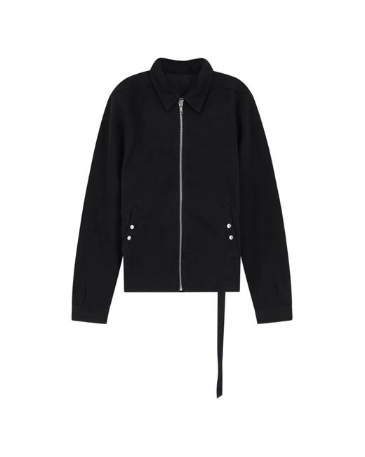 Rick Owens メンズ ブラック ジップアップ ジャケットの通販はau PAY