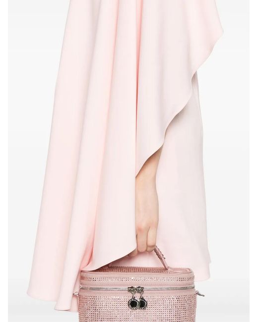 Stella McCartney Pink One-Shoulder Mini Dress