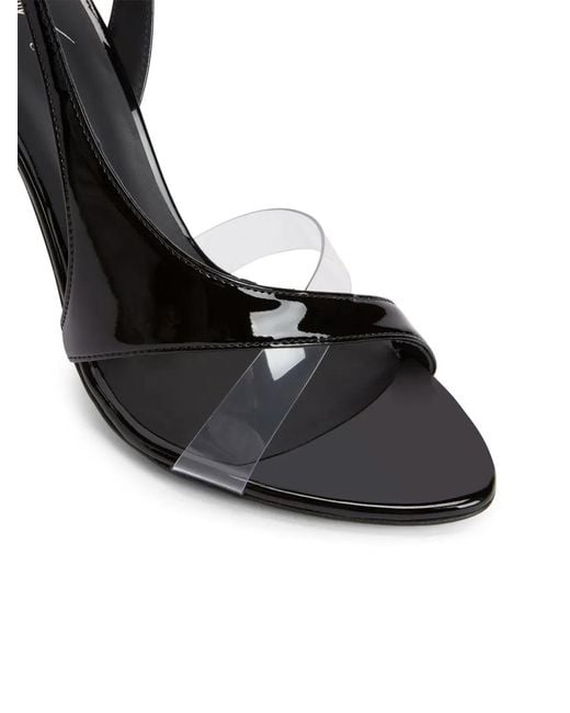 Giuseppe Zanotti Metallic Marthine Slingback Sandals
