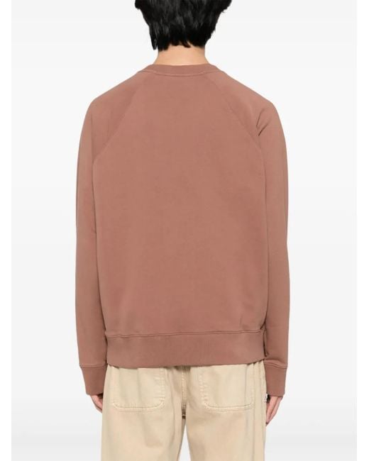 Maison Kitsuné Pink Bold Fox Head Sweatshirt for men