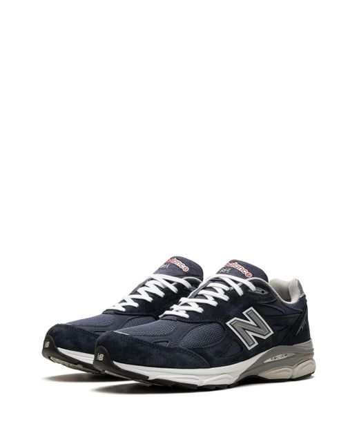 New Balance Black 990V3 Low-Top Sneakers