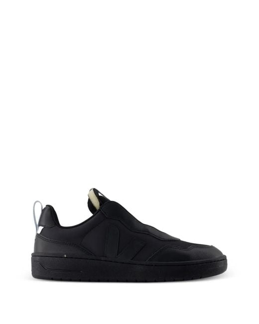 Veja Black Baskets V-90 À Lacets