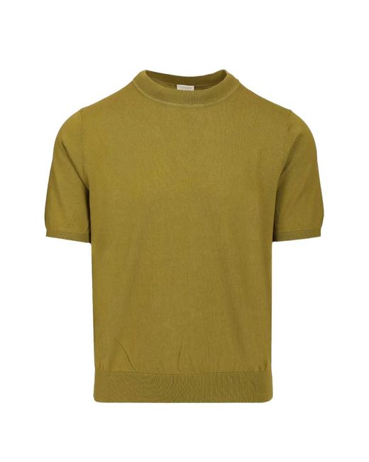 Paul Smith メンズ グリーン ストライプディテール Tシャツの通販はau