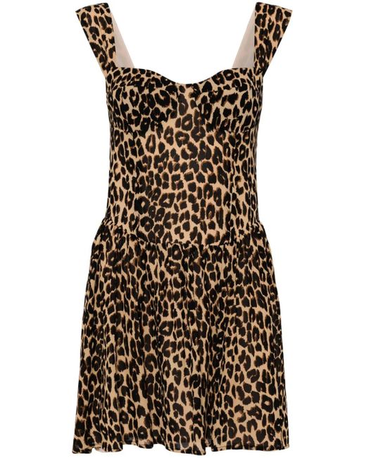Reformation Taiga Jurk in het Black