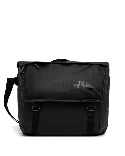 The North Face Black Logo-Print Messenger Bag