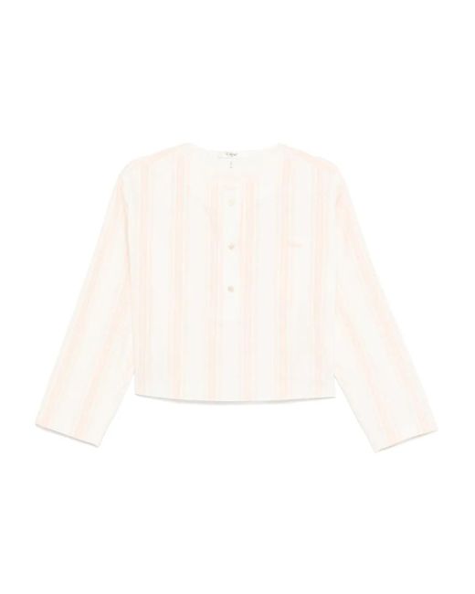 Chloé White Tops