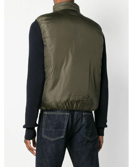 Aspesi Multicolor Padded Gilet for men