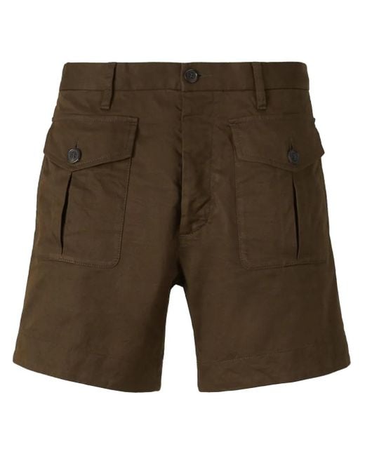 DSquared² Cargo Shorts in het Green voor heren
