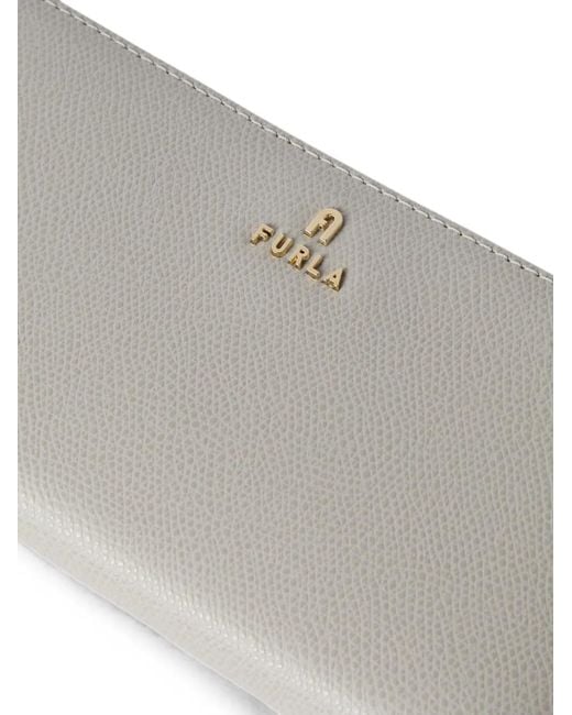 Furla Gray Camelia Zip-Around Xl Wallet