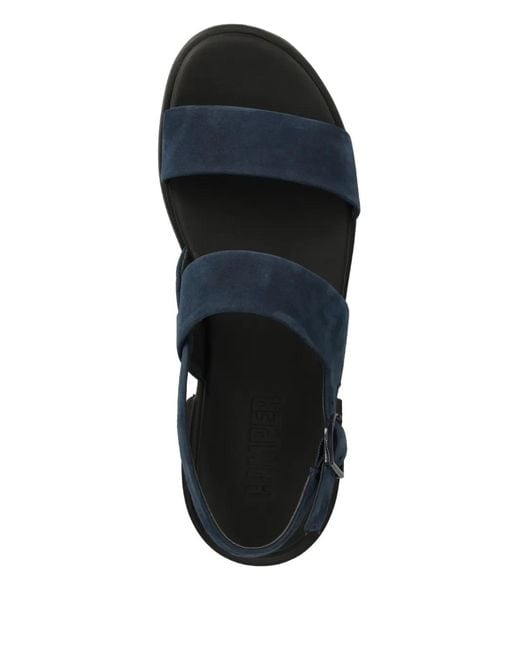 Camper Blue Edy Strap Sandals