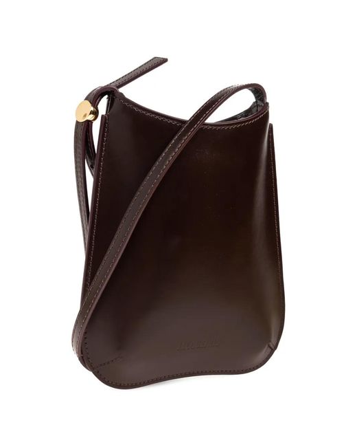 Jacquemus Brown "Le Porte Telephone Bisou" Bag