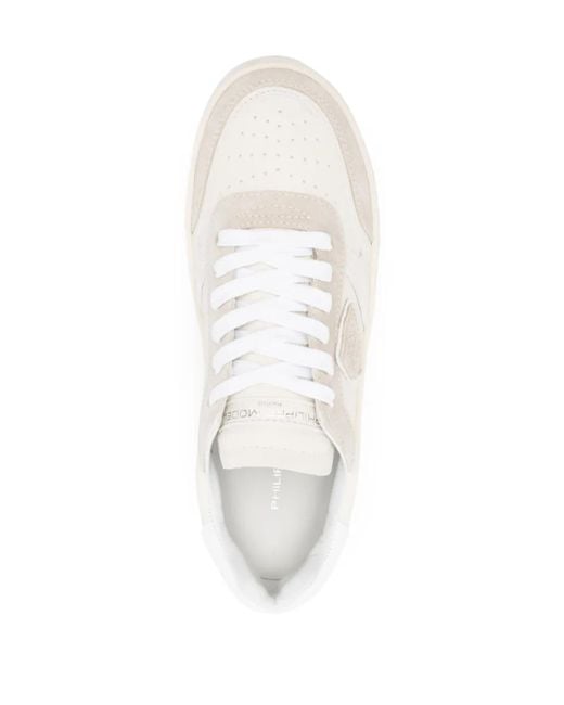 Philippe Model White Trainers