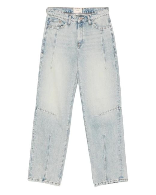 Triarchy Blue Jean À Empiècements Et Fentes