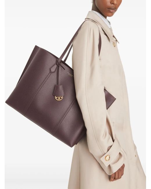 Tory Burch Red Perry Tote Bag