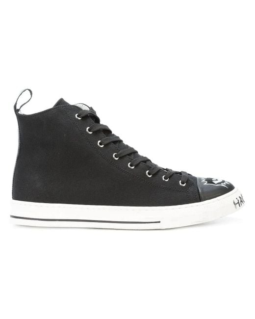 Haculla Black Always Watching Sneakers