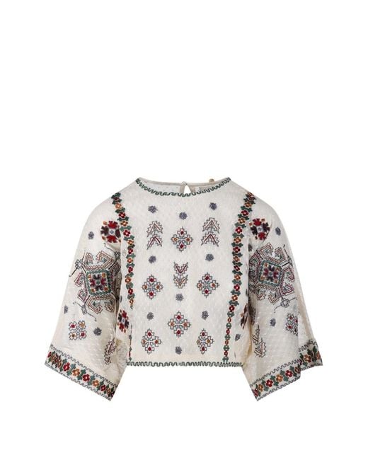 Antik Batik White Danae T-Shirt
