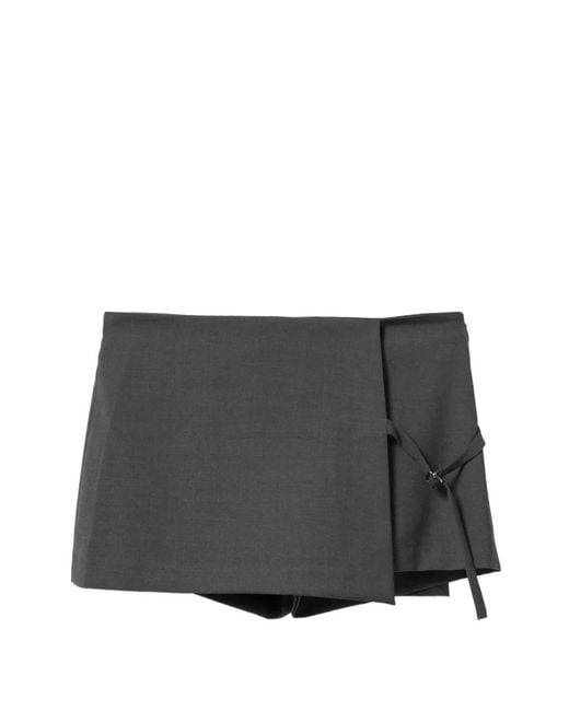 Paloma Wool Gray Mini Archive Skorts