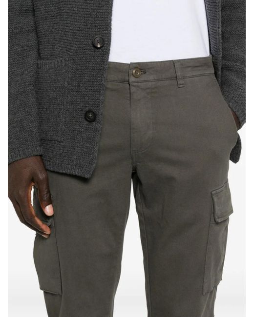 Mason's Gray Cargo Trousers for men