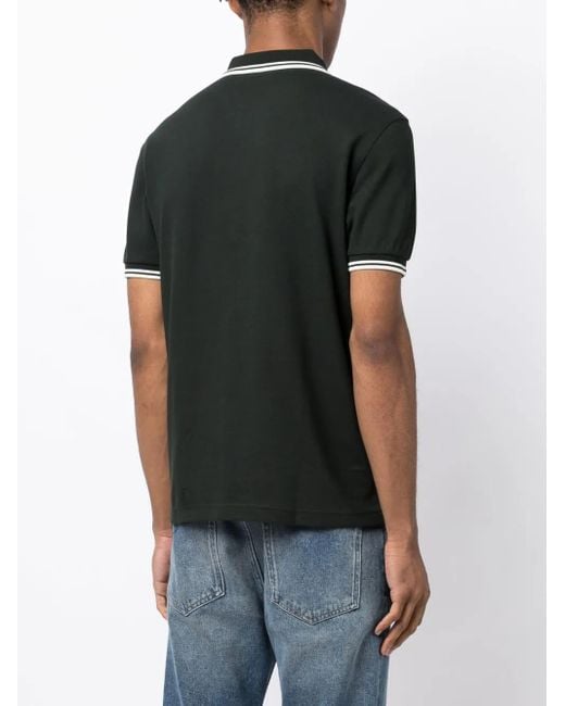 Fred Perry Black Twin Tipped Shirt for men