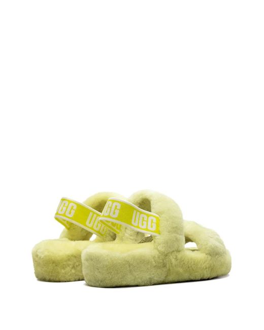 Ugg Green Oh Yeah Slide "Sulfur" Sandals