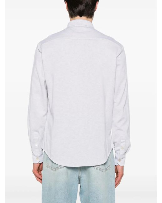 Eleventy White Jersey Shirt for men