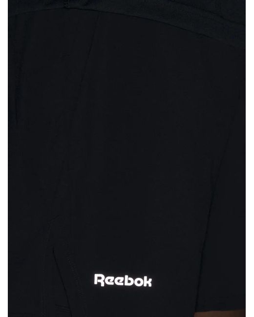 Reebok Gray Speed 4.0 Running Shorts for men