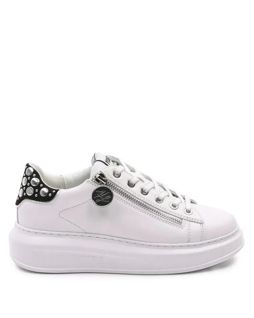 Karl Lagerfeld Zip Kapri スニーカー White