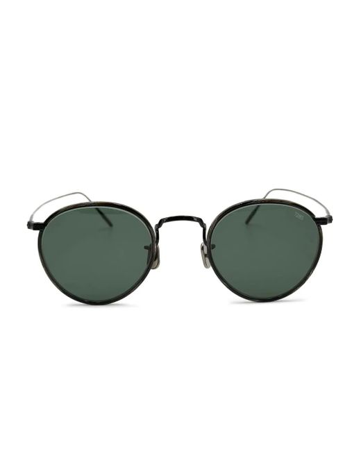 Eyevan 7285 ラウンドフレーム サングラス Green