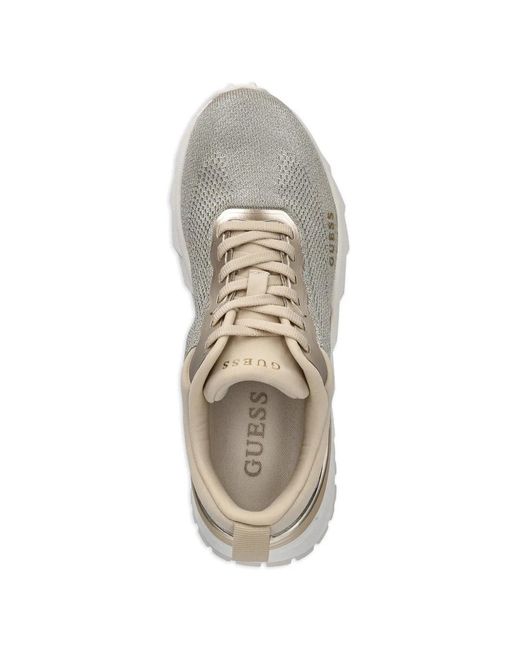 Guess White Runit3 Sneakers