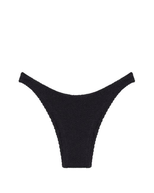Reina Olga Blue Ginny Textured Bikini Bottom