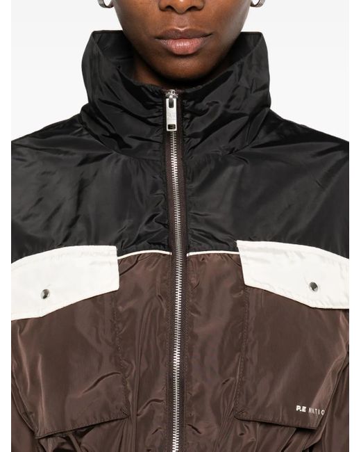 P.E Nation Jack Met Ritsdetail in het Brown