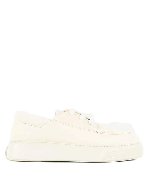Referenc White Tahoe Nubuck Sneakers for men