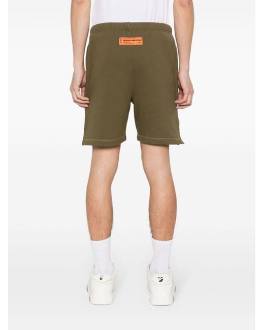 Pantalones cortos con logo Heron Preston de hombre de color Green
