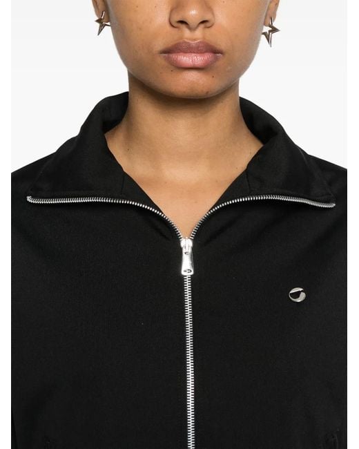 Sudadera Con Placa Del Logo Coperni de color Black